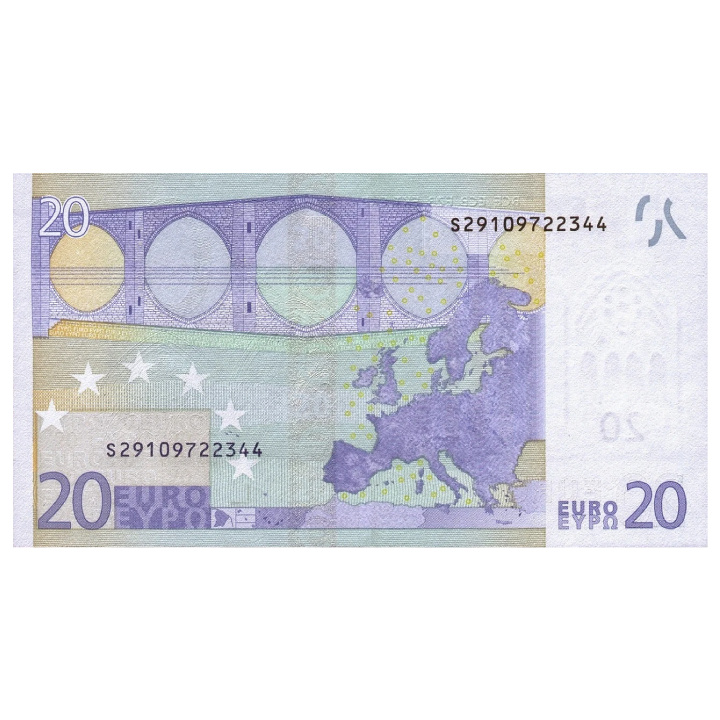 Billet de 20 euros (20 EUR) En circulation