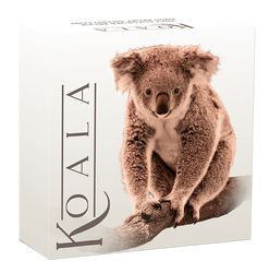 Australijska Koala pozłacana 5 uncji Srebra 2022 Proof High Relief