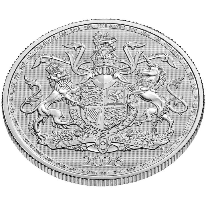 Srebrna Moneta The Royal Arms 1 uncja Srebra 2026