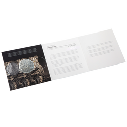 Cinco Grandes Leopard 1 Onza Plata 2020