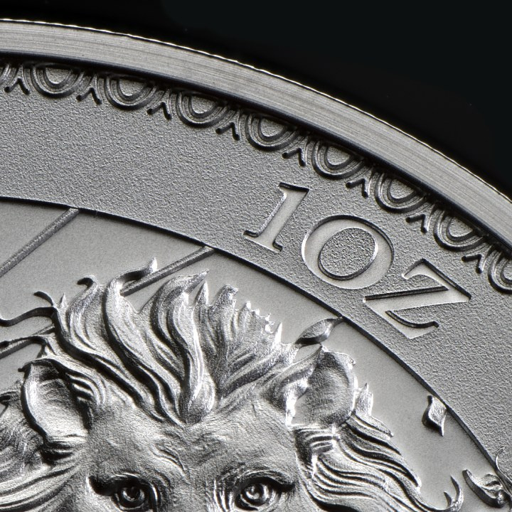 St Helena Una and the Lion 1 oz Silver 2023