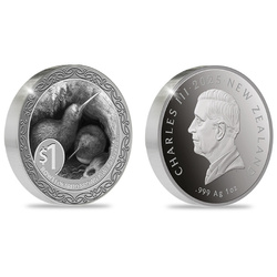 Kiwi 1 once d'argent 2025 Specimen