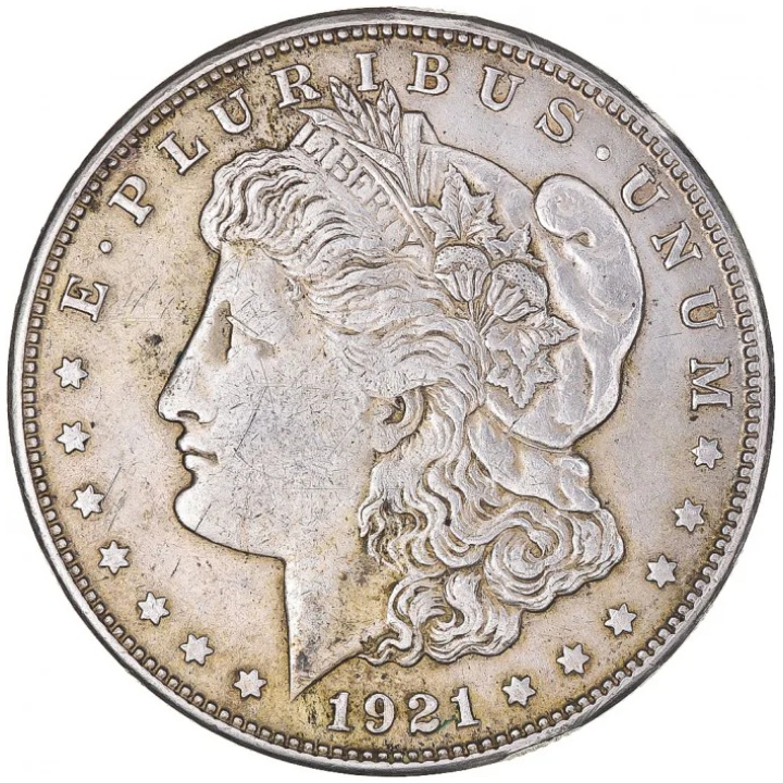 Morgan 1 dollar en argent, différentes années