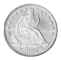 Seated Liberty Design 1 oz Silver