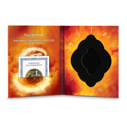 Valkyries: Arnhild Valhalla 1 oncia d'argento 2025 Multimetallo