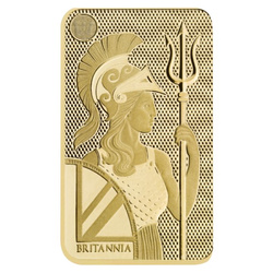Lingotto The Royal Mint - Britannia 5 grammi Oro