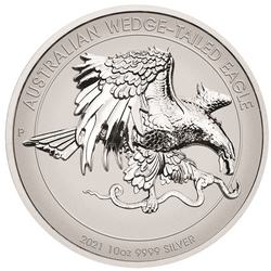 Australian Wedge-Tailed Eagle 10 oz Silver 2021 Proof High Relief