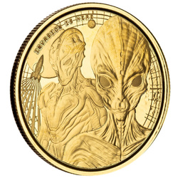 Ghana: Alien 1/10 uncji Złota 2023 Proof