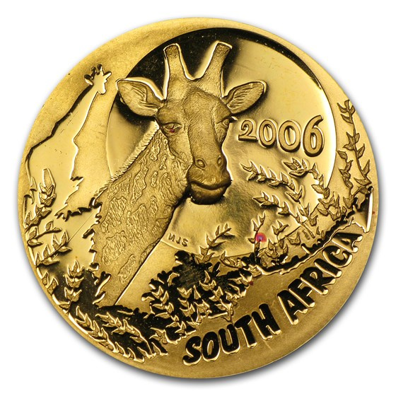 Natura: Giraffe 1/2 oz Gold 2006 Proof