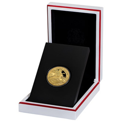 Szent Ilona: Faerie Queene - Redcrosse & The Dragon 1 uncia arany 2024 Proof