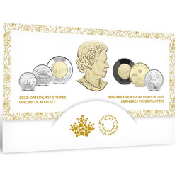 Set Canada Last Strikes 6 monede 2022
