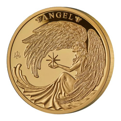 St Helena: Lucky Angel 1 uncja Złota 2024 Proof Coin