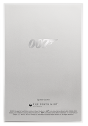 Póster de película: 007 James Bond - Skyfall 5 gramos Plata 2020 (Plata)