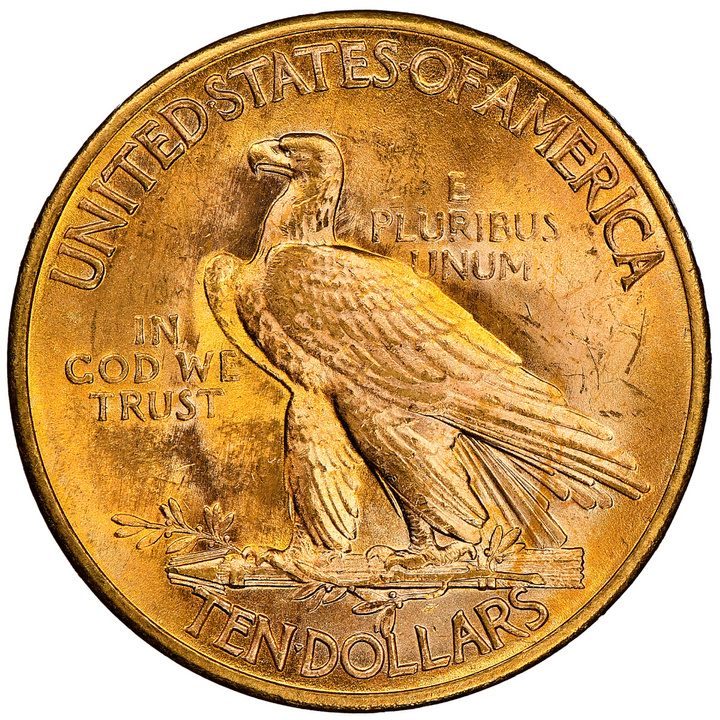 Indian Head $10 Złoto 1926