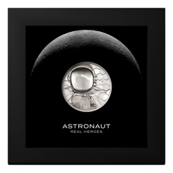Cook Islands: Real Heroes - Astronaut 1 oz Platinum 2024