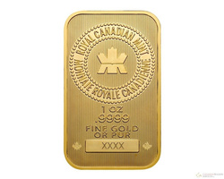 Lingotto d'oro da 1 oncia (RCM)