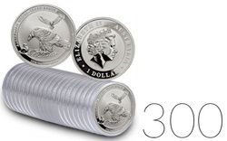 Wedge-Tailed Eagle 1 oz Silver 2018 Investment Sets 300 Pc.