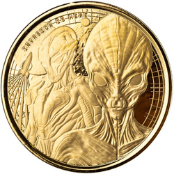 Ghana: Alien 1/10 uncji Złota 2023 Proof