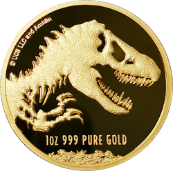 Niue Jurassic World 1 uncja Złota 2021