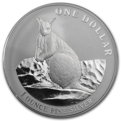 Australian Kangaroo 1 oz Silver 2012