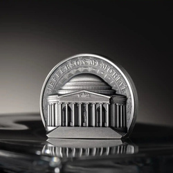 Cook Islands Historical Monuments - Jefferson Memorial 2 oz Argint 2026 Antiqued Ultra High Relief