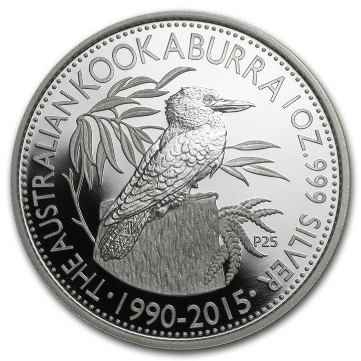 Kookaburra 1 oz Silver 2015 PROOF (WORLD MONEY FAIR)