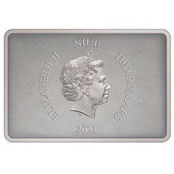 Niue: Star Wars Guards of the Empire - Sith Trooper coloured 1 oz Silver 2021 Antiqued Finish