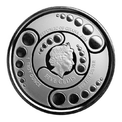 Ghana: Alien 1 unce stříbra 2022