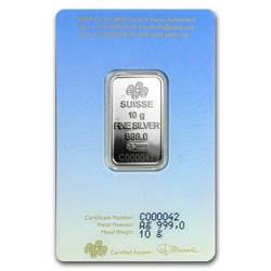 10 gram Bar Silber PAMP Suisse Religious Series (Am Yisrael Chai)