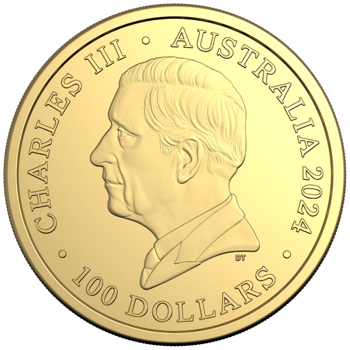 Australia Zoo: Giraffe 1 oz Gold 2024