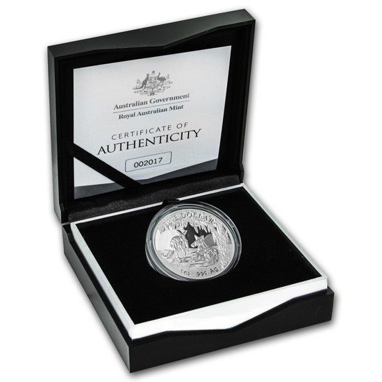 Canguro Australiano 1 oz Plata 2018 PROOF