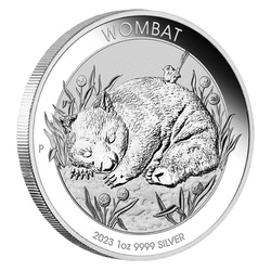 Wombat australien 1 once d'argent 2023