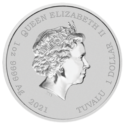 Tuvalu: Los Simpson - Marge y Maggie 1 oz Plata 2021 Proof