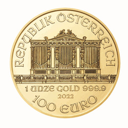 Filarmónica de Viena 1 oz Oro 2022