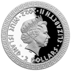 Niue: Mythical Creatures - Sphinx $2 Silver 2022 Proof