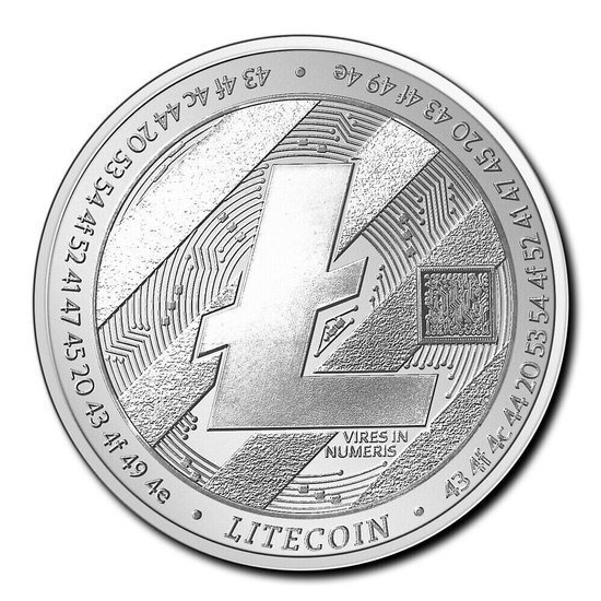 Csád: LiteCoin 1 uncia ezüst 2020