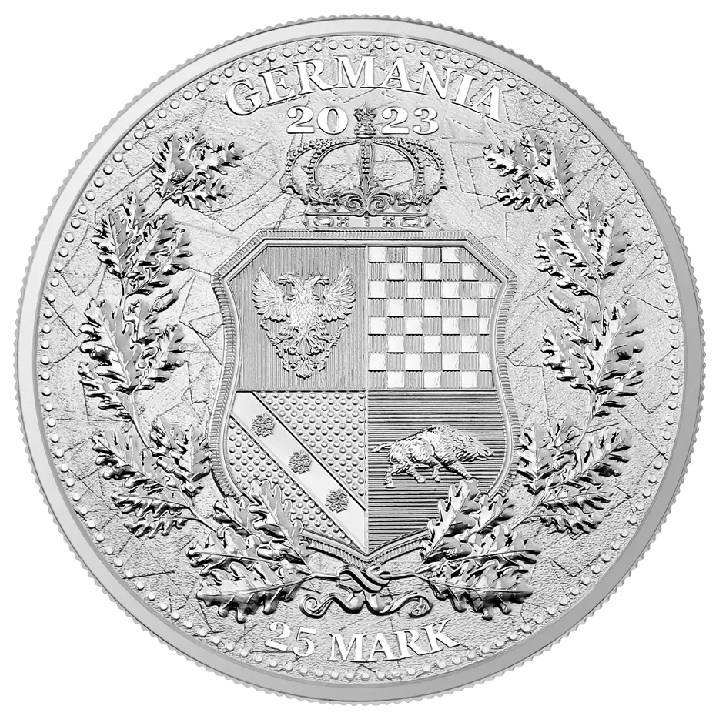 Alegorías: Galia & Germania 5 oz Plata 2023