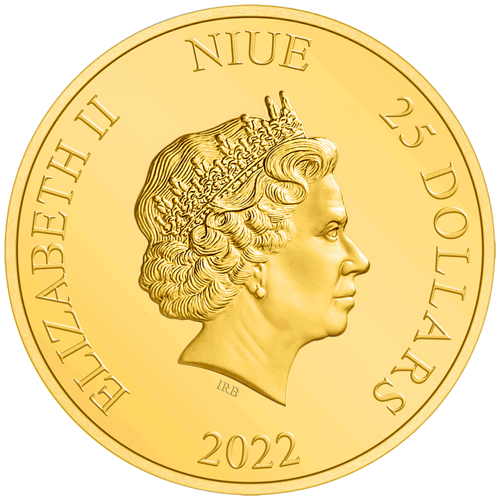 Niue: Star Wars - Sandcrawler 1/4 oncia d'oro 2022 Proof