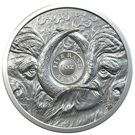 Big Five: Büffel 1 oz Silber 2021