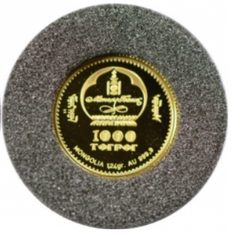 Leonardo da Vinci 1/25 uncji Złota 1999 Proof