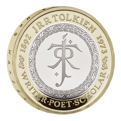 Zestaw 5 monet Wielka Brytania Miedzionikiel 2023 Proof Commemorative Coin