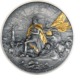 Srebrna Moneta Forging of Independence – Crossing the Delaware 2 uncje Srebra 2026 Antique Finish