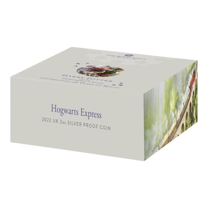 Harry Potter: Roxfort Expressz 2 uncia ezüst 2022 Proof