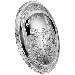 Apolo 11 50 Aniversario $1 Plata 2019 Proof