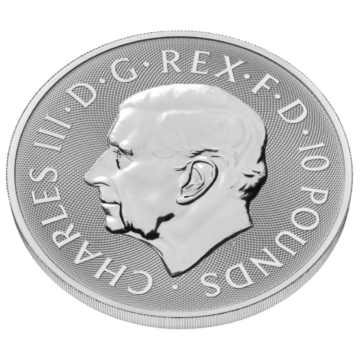 The Royal Tudor Beasts: The Queen's Panther 10 uncji Srebra 2025