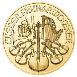 Filarmonica di Vienna 1/4 oncia d'oro 2016