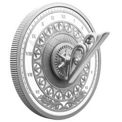 Canada The Sundial 1 oz argent 2026 Proof