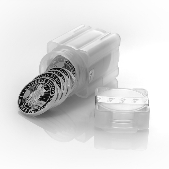 Tokelau: Diosa Europa 1 oz Plata 2022