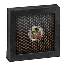 Cameroon: Albrecht Dürer - Feast of the Rosary coloured Silver 2021 Proof Coin