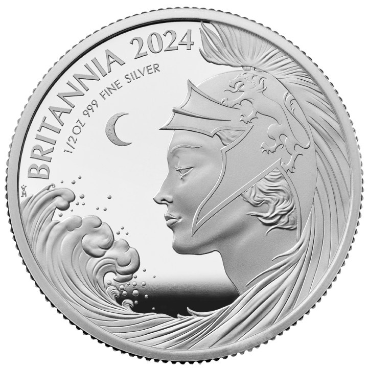 6 darabos Britannia ezüstérme szett 2024 Proof